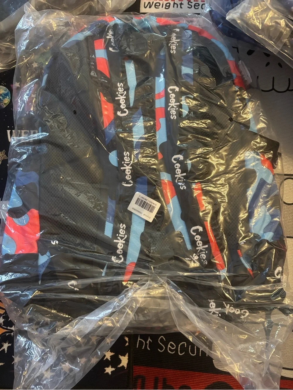 Cookies Blue & Red Camo Backpack - Men Bags
